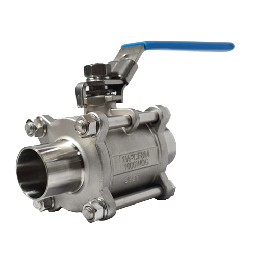 Manual 3 Piece Hygienic Ball Valve Manual 3 Piece Hygienic Ball Valve