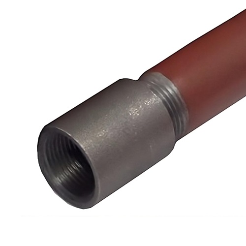 [CS-PIP-125-MED-RED-SCR] DN125 (5" NB)  MEDIUM WT EN10255 SCREWED & SOCKETED RED OXIDE PIPE
