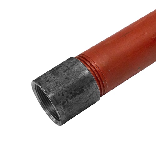 [CS-PIP-50-HVY-RED-SCR] DN50 (2" NB) HEAVY WT EN10255 SCREWED & SOCKETED RED OXIDE PIPE