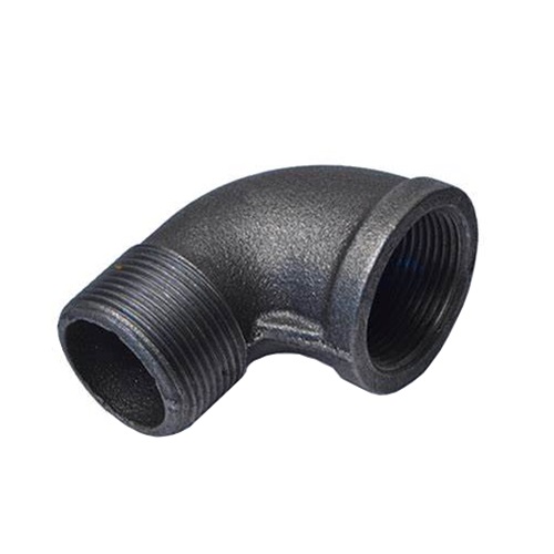 [MI-NB-BSP-ELB-MF-90-80-BLK] DN80 (3" NB) BSP BLACK MALLEABLE IRON MXF STREET ELBOW 90°