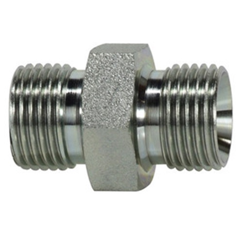 [SS-HYD-HNI-3K-25-316-CON] DN25 (1" NB) BSPP (60° CONE) 200B SERIES HEXAGON NIPPLE MXM SS 316