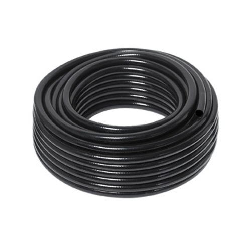 [HOS-12.7-BLK-30M] 12.70mm (1/2") ID BLACK MEDIUM DUTY PVC BRAIDED HOSE (30 MTR)