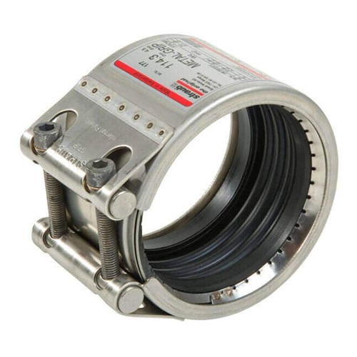 [SS-STRAUB-STRT-125-SS-EPDM] DN125 (5" NB) METAL GRIP SS PIPE COUPLING