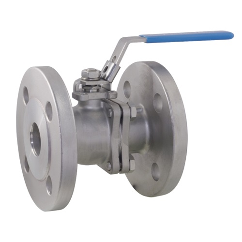 [SS-VAL-BAL-FLA-P16-20-LVR-2PC] DN20 (3/4" NB) PN16/40 FLANGED 2PC LEVER OP. BALL VALVE LEVER OP SS 316