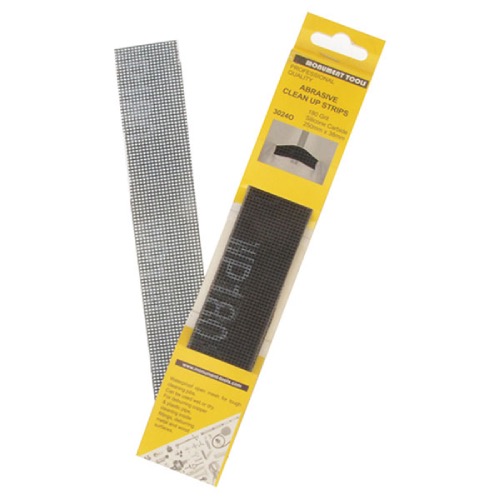[PLUMB-MESH-STRIPS] 180 GRIT PIPE CLEAN UP ABRASIVE STRIPS (10 PACK)