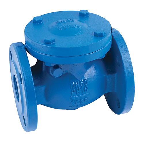 DN100 (4" NB) PN16 FLANGED CAST IRON SWING CHECK VALVE