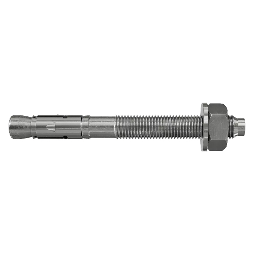 M12 X 80mm LONG A4 ST/ST THROUGH BOLT, NUT & WASHER