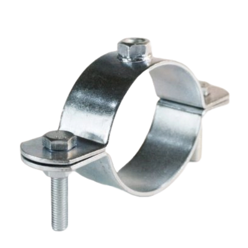 [FAS-OBR-BOS-NB-20-ZP] DN20 (3/4" NB) M10 BOSSED SPLIT BAND HANGER ZP