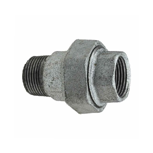 [MI-NB-BSP-UNI-MF-10-GAL] DN10 (3/8" NB) BSP GALVANISED MALLEABLE IRON MXF STREET UNION