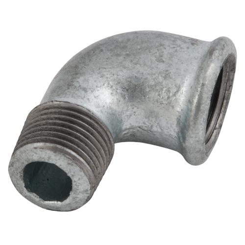 [MI-NB-BSP-ELB-MF-90-65-GAL] DN65 (2.1/2" NB) BSP GALVANISED MALLEABLE IRON MXF STREET ELBOW 90°