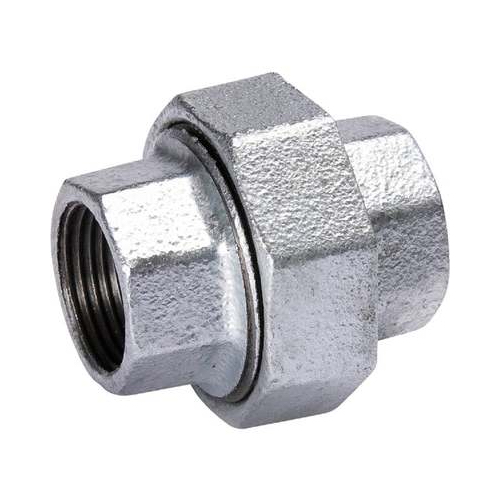 [MI-NB-BSP-UNI-80-GAL] DN80 (3" NB) BSP GALVANISED MALLEABLE IRON FXF UNION