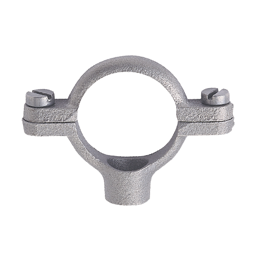 [MI-NB-8B-RING-15-GAL] DN15 (1/2" NB) BSP GALVANISED MALLEABLE IRON1/4" BSPP BOSSED MUNSEN PIPE RING