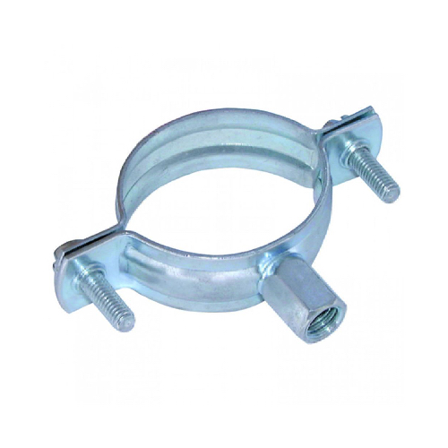 167-175mm RANGE (6" NB SCHEDULE) UNLINED CLIP (M8/M10 DUAL BOSS) BZP