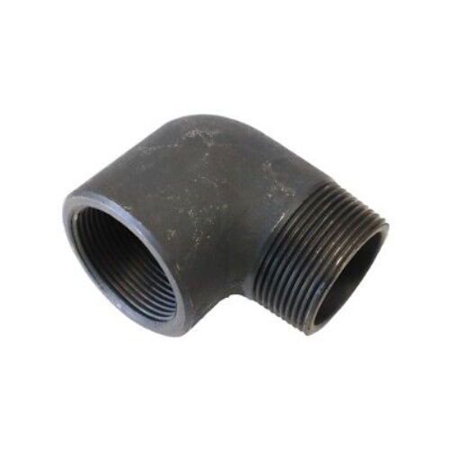[HW-NB-BSP-ELB-MF-90-40-BLK] DN32 (1.1/2" NB) BSP BLACK HEAVY WEIGHT STEEL MXF ELBOW 90°