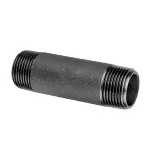 [CS-NB-NPT-3K-NIP-TBE-76-20-A105N-BLK] DN20 (3/4" NB) NPT SCH80 FS PIPE NIPPLE T.B.E (3" LONG) A105N