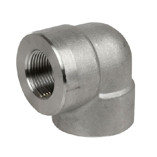 [CS-NB-NPT-3K-ELB-90-20-A105N-BLK] DN20 (¾" NB) NPT 3000# FS FXF ELBOW 90° A105N