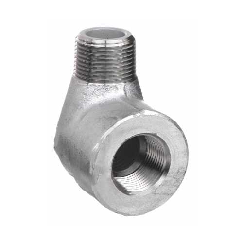 [CS-NB-BSPT-3K-ELB-MF-90-25-A105N-GAL] DN25 (1" NB) BSPT GALVANISED 3000# FS MXF ELBOW 90° A105N
