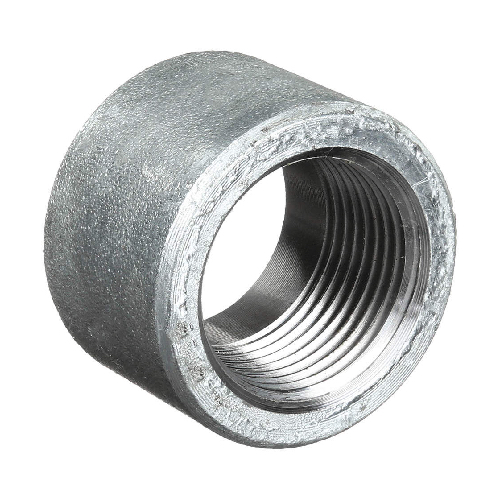 [CS-NB-NPT-3K-HSOC-8-A105N-GAL] DN8 (1/4" NB) NPT GALVANISED 3000# FS HALF COUPLING A105N