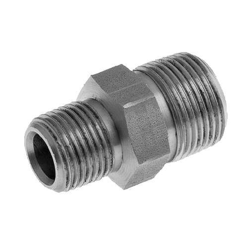 DN25 X 20 (1" X 3/4" NB) NPT GALVANISED FORGED STEEL REDUCING HEX NIPPLE A105N