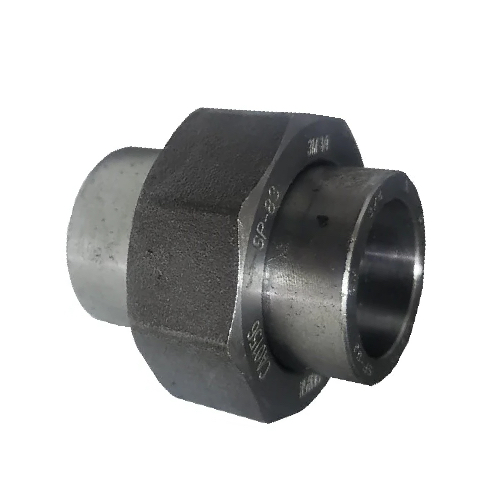 [CS-NB-SW-3K-UNI-25-A105N-BLK] DN25 (1" NB) SW 3000# FS  UNION A105N