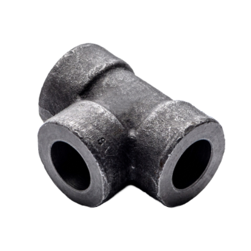 [CS-NB-SW-3K-TEE-25-A105N-BLK] DN25 (1" NB) SW 3000# FS  EQUAL TEE A105N