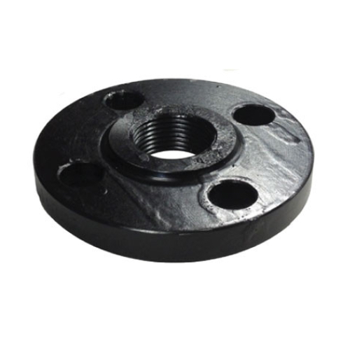 DN25 (1" NB) PN10/PN16/PN25/PN40 RF BSPP THREADED FLANGE S235JR BLACK