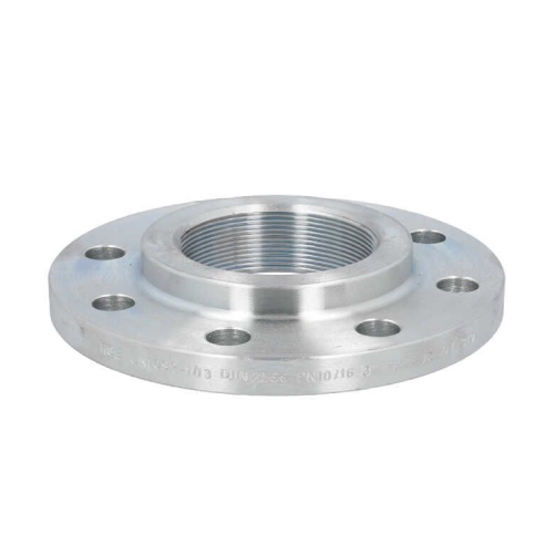 [CS-NB-FLA-80-FF-SCR-300-A105N-GAL] DN80 (3" NB) ASA300 3" NPT GALVANISED THREADED FLANGE CS A105N