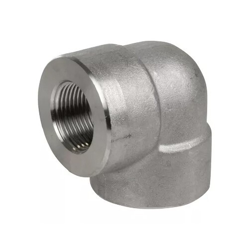[SS-NB-NPT-3K-ELB-90-8-316] DN8 (¼" NB) NPT 3000#  FXF ELBOW 90° SS 316
