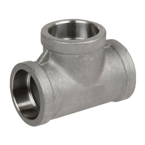 [SS-NB-SW-150-TEE-80] DN80 (3" NB) SW 150# EQUAL TEE SS 316