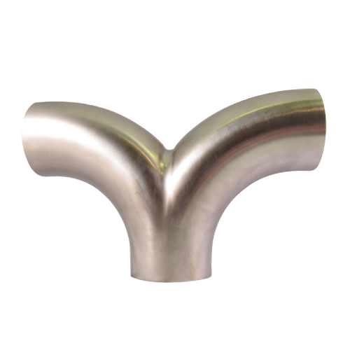 [SS-HYG-SGL-63.5X1.5-316] 2.50" OD HYGIENIC SEAGULL TEE POLISHED 1.5mm THK SS 316