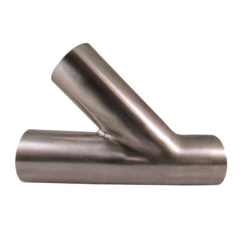 [SS-HYG-LAT-76.2X1.5-316] 3.00" OD HYGIENIC LATERAL 45 DEGREE TEE POLISHED 1.5mm THK SS 316