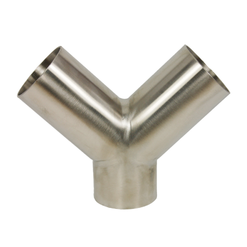 [SS-HYG-YPC-38.1X1.5-316] 1.50" OD HYGIENIC Y PIECE POLISHED 1.5mm THK SS 316