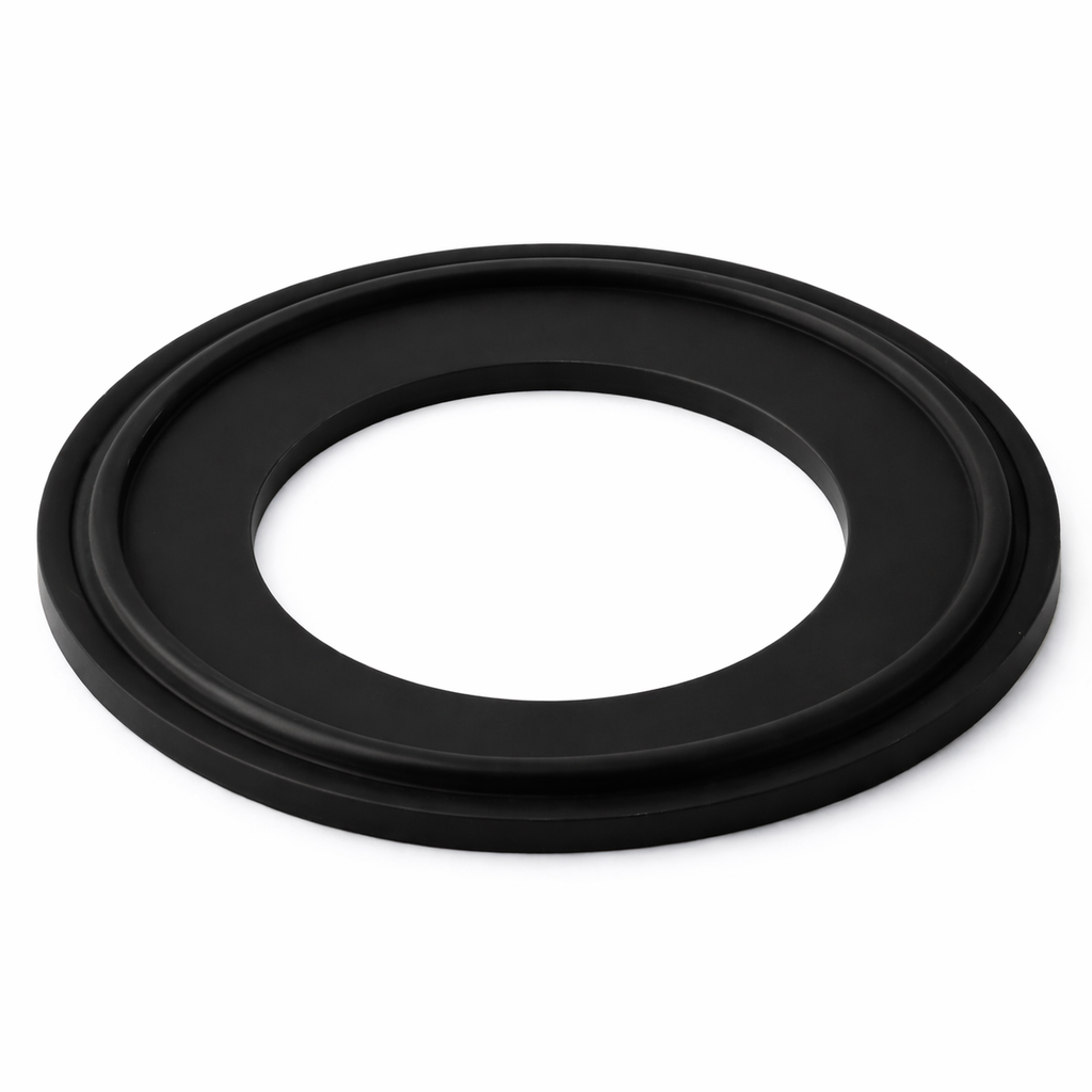 [SS-HYG-TRI-SEA-38.1-EPD-BLK] 1.50" OD CLAMP UNION BLACK EPDM O RING (CLAMP PART 3 OF 3)