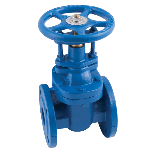 [DI-VAL-GAT-P16-250-HW] DN250 (10" NB) PN16 FLANGED DUCTILE IRON GATE VALVE MANUAL HANDWHEEL (BS5150)
