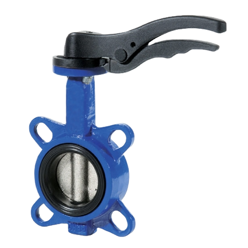 [DI-VAL-BFL-WAF-25-EPD-SS] DN25 (1" NB) MULTI FLANGE WAFER PATTERN LEVER OP. BUTTERFLY VALVE (EPDM/SS) DUCTILE IRON