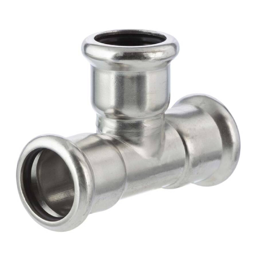[SS-PRS-TEE-667-EPDM-316] 66.7MM PRESSFIT EQUAL TEE EPDM SEALS SS 316