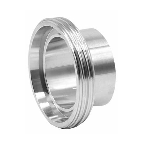 [SS-HYG-DIN-MAL-38.1-316] 1.50" OD DIN UNION WELD MALE SS 316 (DIN PART 2 OF 4)