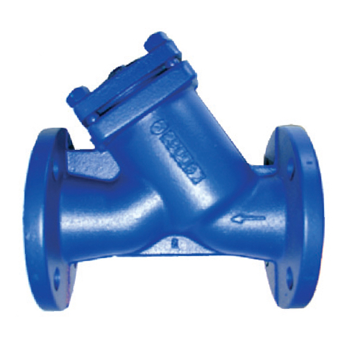 [CI-VAL-STR-P16-65-SS] DN65 (2.1/2" NB) FLANGED CAST IRON WRAS APPROVE Y TYPE STRAINER