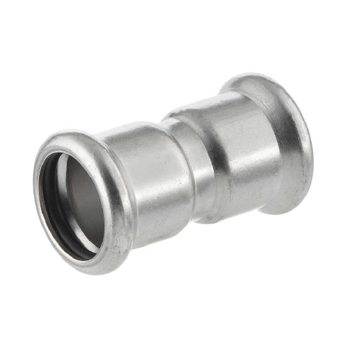 22MM PRESSFIT STRAIGHT COUPLING HNBR SEALS SS 316