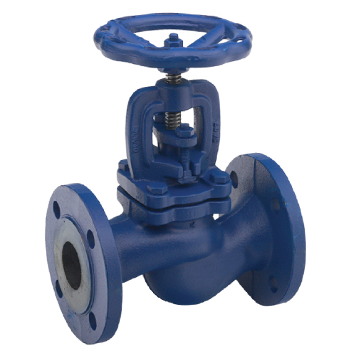 [CI-VAL-GLO-P16-300-HW] DN300 (12" NB) PN16 FLANGED CAST IRON GLOBE VALVE MANUAL HANDWHEEL (DIN 3202)