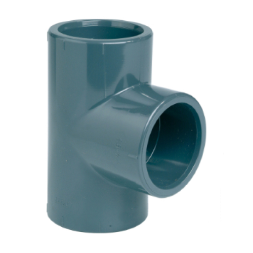 [PVCU-NB-200-TEE] DN200 (8" NB) IMPERIAL SOLVENT PVC-U EQUAL TEE