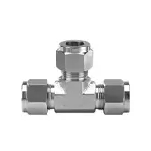 1/2" OD COMPRESSION EQUAL TEE T.F. SS 316