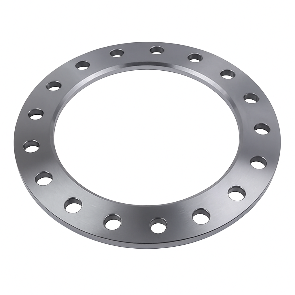 [SS-ISO-BRN-P16-RTD-400-406.4-316] DN400 (16" NB) PN16 CHAMF. FF BACKING RING BORED ISO 406.4mm ID (22mm THK) SS 316/L