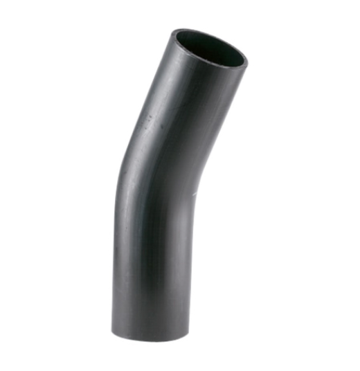 [PE100-ELB-BF-125-30] 125mm OD PE100 BUTT FUSION SDR17 30° LONG BEND 1.5D