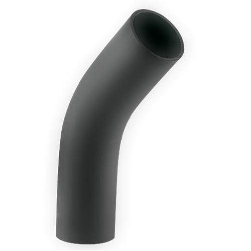 [PE100-ELB-BF-90-45] 90mm OD PE100 BUTT + ELECTRO FUSION SDR17 45° LONG ELBOW