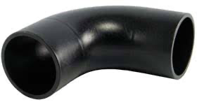 225mm OD PE100 BUTT + ELECTRO FUSION SDR17 90° SHORT ELBOW