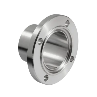 [SS-HYG-FLA-ASN-SO-P10-76.1-316] 3" OD IMPERIAL PN10 ASEPTIC DIN11864 NUT FLANGE SS 316