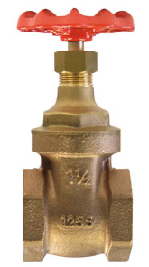 [BRZ-VAL-GAT-NPT-20-HW] DN20 (3/4" NB) NPT (BSPT RE-TAP) (FXF) HANDWHEEL OP. GATE VALVE BRONZE