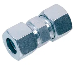 12mm OD (METRIC) MALE LIGHT SERIES EQUAL COUPLING CS DIN2353