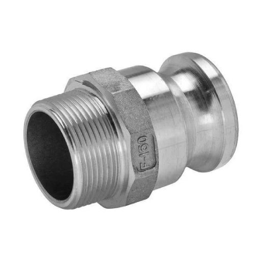 DN50 (2" NB) BSPT MALE X MALE CAMLOCK (PART F) ALUMINIUM